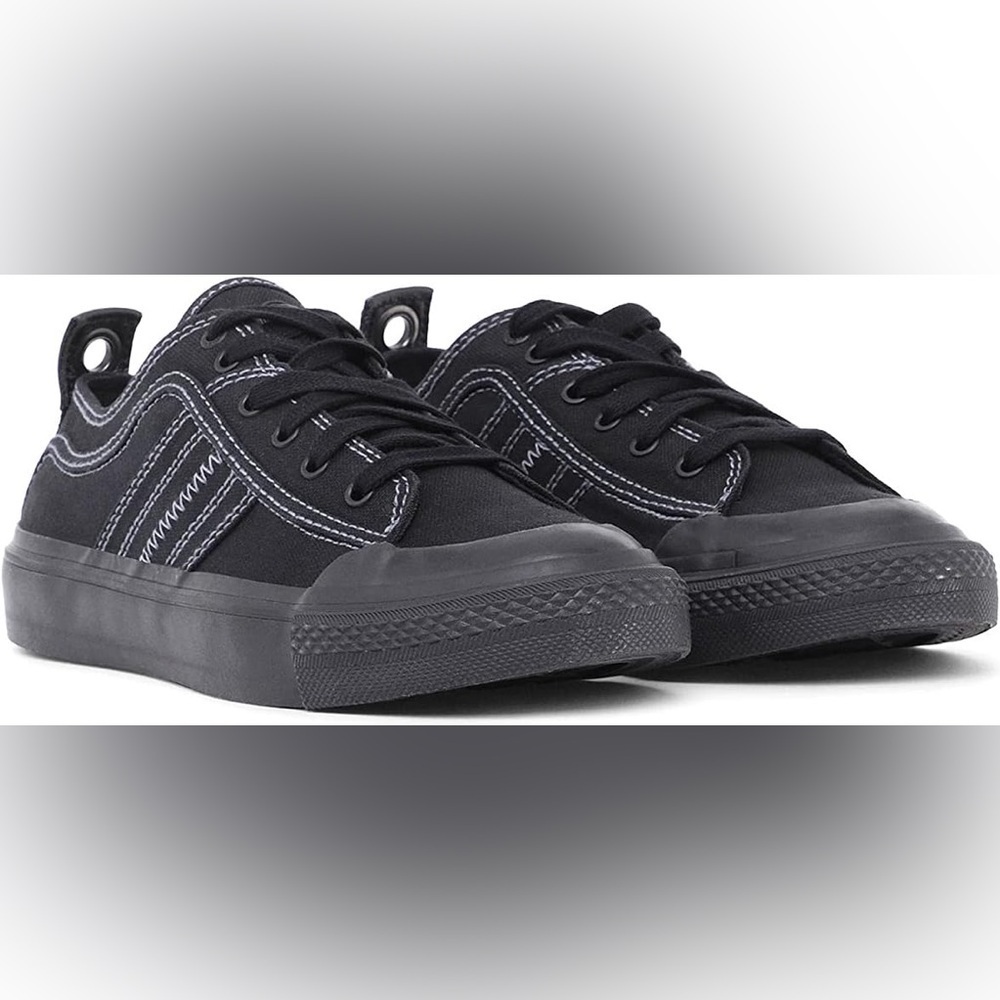 Diesel Men’s S Astico Low Lace Black Trainers Shoes/Sneakers Size 9 US
